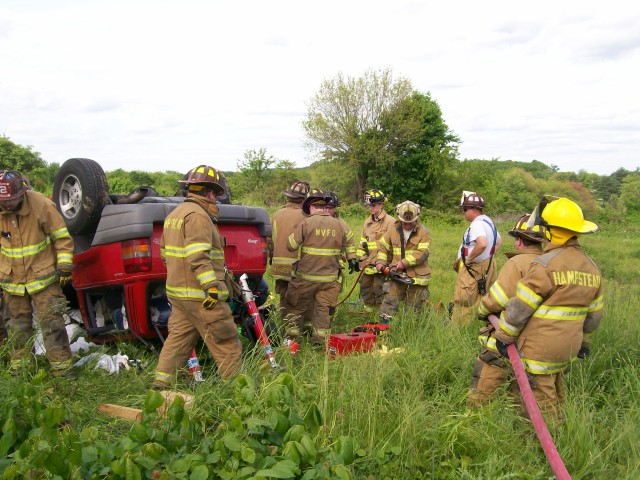 Rt. 30 Vehicle Collision with Rescue, 05-23-2008.